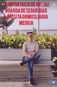 Siempre es importante avisarle al guarda de seguridad que viene visita de la Misión Médica 🚑💯